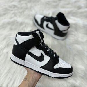 Nike Dunk High Mens Skate Shoes Black DD1399-105 VNDS Sz 9